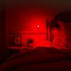 DORESshop 0.3W Plug-in Dusk to Dawn Integrated LED Night Light, Square Red, White, 2-Pack - 3 of 4