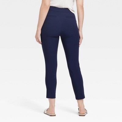 Women's High-Rise Skinny Ankle Pull-On Pants - A New Day