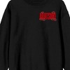 Naruto Shippuden Akatsuki Icons Crew Neck Long Sleeve Adult Black Sweatshirt - image 2 of 4