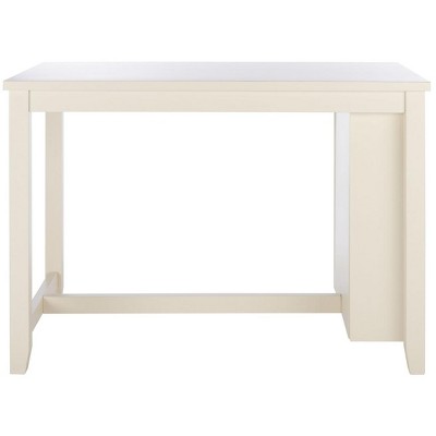Aero Rectangle Dining Table - White - Safavieh