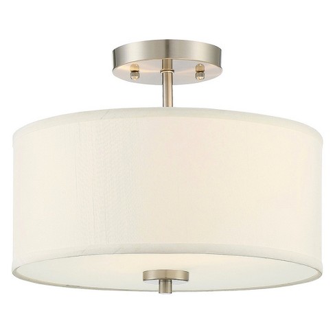 Ceiling Lights Semi Flush Mount Brushed Nickel Aurora Lighting