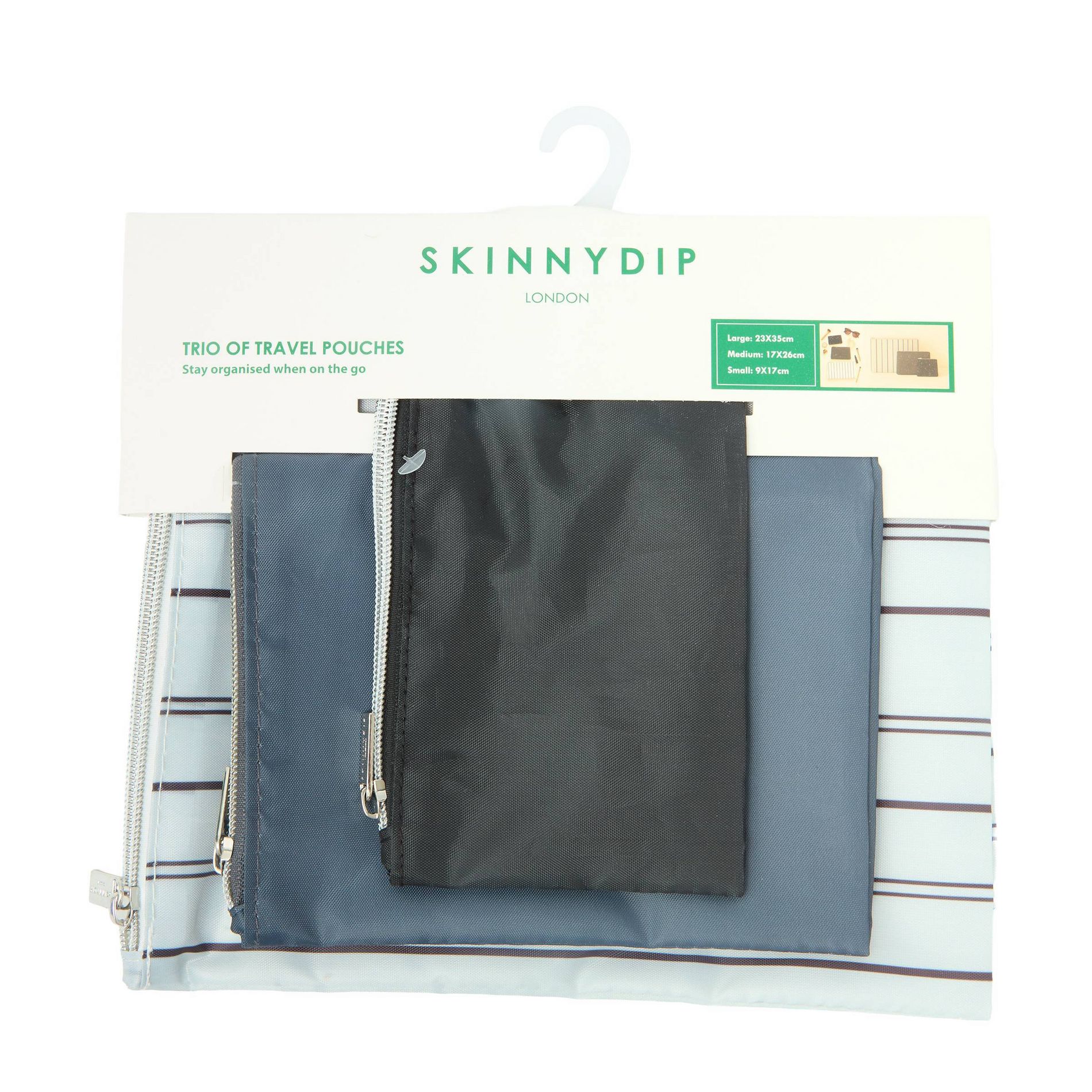 Skinnydip Lightweight Toiletry Bag Set