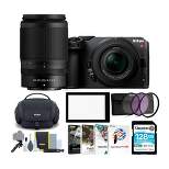 Nikon Z30 Mirrorless Camera with 16-50mm and 50-250mm Lenses Accessory Bundle