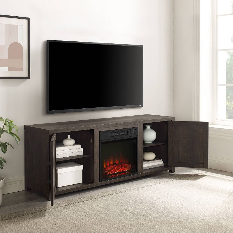 58" Gordon Low Profile TV Stand for TVs up to 65" with Fireplace - Crosley, 5 of 17