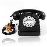 GPO Retro GPO746BLK 746 Desktop Push Button Telephone - Black