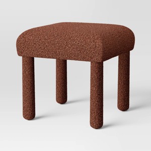 Upholstered Stool Ottoman - Room Essentials™ - 1 of 3