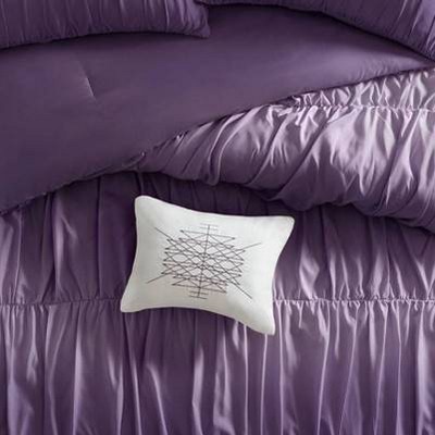 Lydia Ombre And Ruched Comforter Set Target