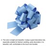 Unique Bargains Christmas Presents Bright Large Pull Bow Ribbons Glitter Gift Wrapping 10 Pcs - 3 of 4