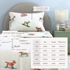 100% Cotton Christmas Flannel Sheet Set - Great Bay Home - 3 of 4
