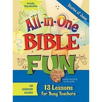 All-In-One Bible Fun for Elementary Children: Stories of Jesus - by  Leedell Stickler & Daphna Flegal (Paperback)
