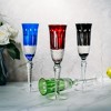 The Wine Savant Venetian Italian Colored Cocktail Glasses, Beautiful Colored Design & Perfect for All Celebrations - 4 pk - 3 of 4