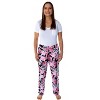 Seven Times Six Mean Girls Womens' Burn Book Sleep Lounge Pajama Pants Multicoloured - 4 of 4