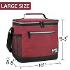 Tirrinia Medium Insulated Lunch Bag for Mens Womens Kids, 20 Cans Leakproof Lunch Cooler Totes for Back to School - 3 of 4