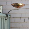 12.5" Wide Dogwood Garden Birdbath with Rail Mount Bracket Copper Plated and Colored Patina Finish - Achla Design - 3 of 4