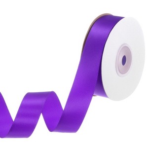 Unique Bargains Polyester Satin Shrink-resistant Wrinkle-free Fabric Ribbon 1 Pc - 1 of 4