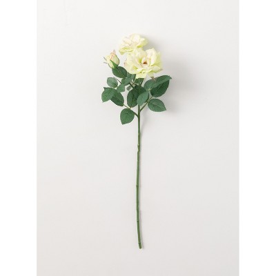 Sullivans Artificial Rose Stem 21"H Green