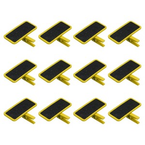Unique Bargains Wood Smooth Wedding Party Clip Design Chalkboard Orange 30 Pcs - 1 of 4