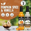 Syruvia Variety Pack - Pumpkin Spice & Vanilla Syrup 25.4 Fl oz (2-Pack) - 2 of 4