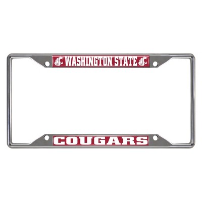 NCAA Washington State Cougars FanmatsLicense Plate Frame