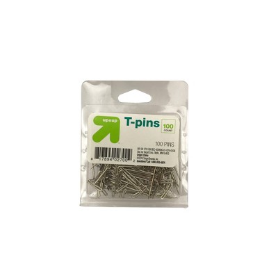 T-pins 100ct Silver - up & up™
