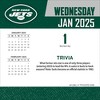 NFL New York Jets 2025 Box Calendar - 3 of 4