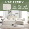 TiramisuBest Boucle Sofa 3 Seater for Living Room Oversized Comfy Sofa for Apartment - 4 of 4