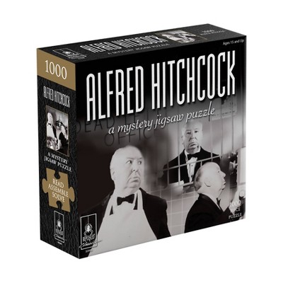 Bepuzzled Classic Mystery: Alfred Hitchcock Jigsaw Puzzle - 1000pc