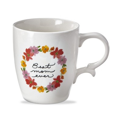 Tag farmhouse Christmas White Earthenware 16 Oz Joy Sentiment Mug  Featuring Holly Berries & Leaves, Coffee, Hot Coco, Tea, Hostess & Teachers  Gift : Target