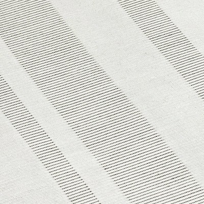 Sawyer Modern Gray and White Striped Full/Queen Duvet Cover Set