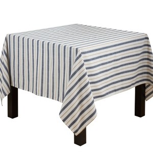 Saro Lifestyle Modern Striped Tablecloth - 1 of 4