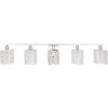 Elegant Lighting Phineas 5 light Chrome and Clear Crystals wall sconce - 3 of 4