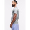Peloton Men's Seamless Short Sleeve, Light Heather Grey - 2 of 4
