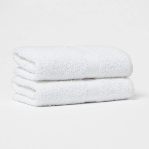 Classic White Towel Essentials Bundle (2 Wash + 2 Hand + 2 Bath Towels)-N/A