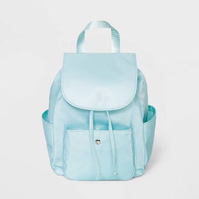 teal mini backpack