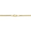 Black Bow Jewelry 1.5mm 10k Yellow Gold Solid Franco Chain Necklace - 4 of 4