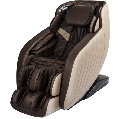 Fioti Zero Gravity Massage Reclining Chair Brown Homes Inside