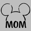 Women's Mickey & Friends Mom Line Ears T-Shirt - 2 of 4
