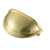 Elegant Lighting Atticus 3" Center to Center Brushed Gold Cup Bar Pull Multipack (set of 10) - 4 of 4
