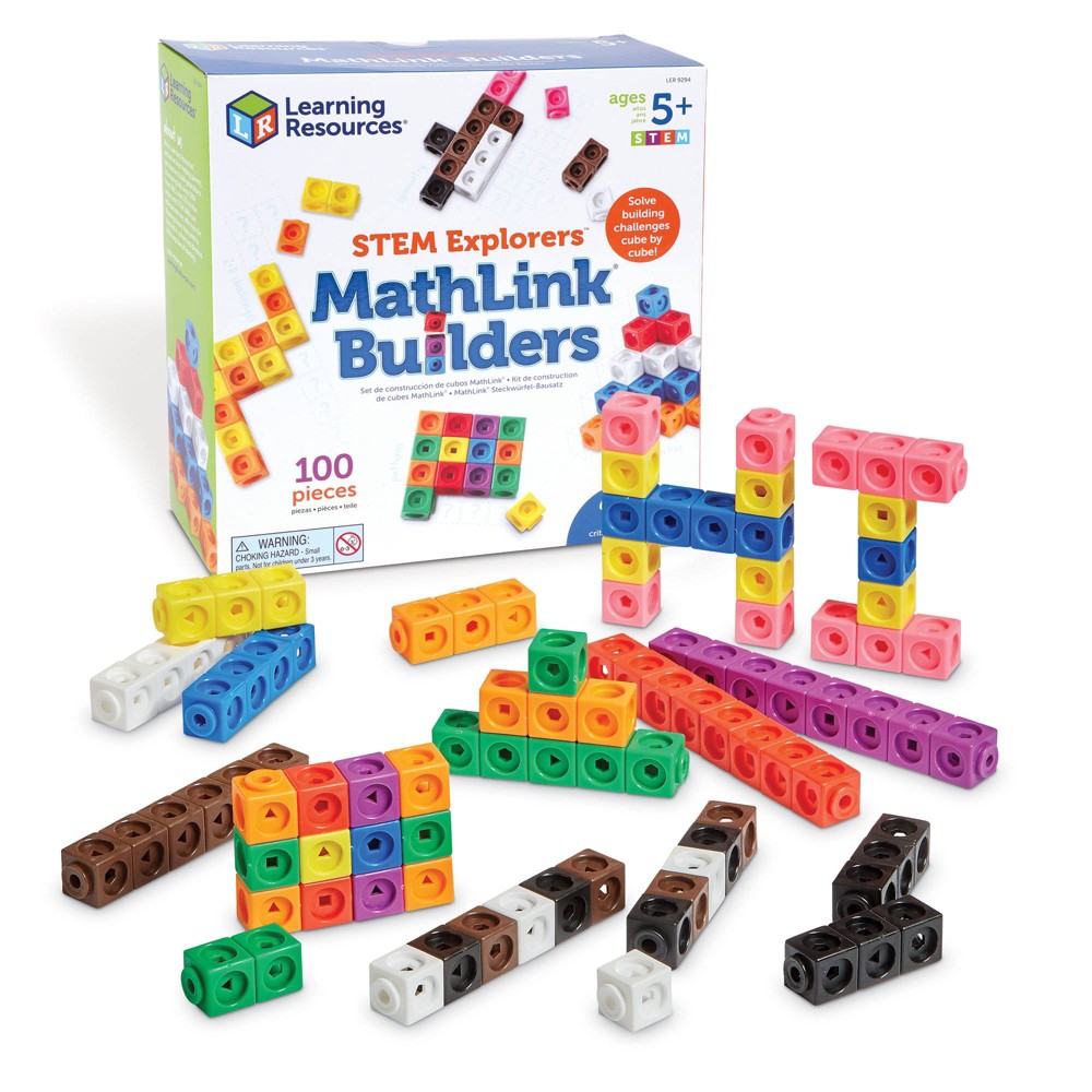 Learning Resources STEM Explorers MathLink Builders