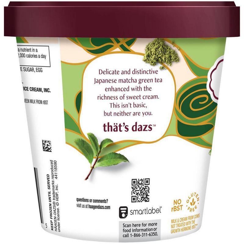 Haagen Dazs Matcha Green Tea Ice Cream - 14oz, 3 of 12