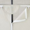 Single Tier Zippered Steel Adult Clothes Closet, 36", Grey Pumice, Bedroom - 4 of 4
