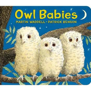 Owl Babies Lap-Size Board Book - by  Martin Waddell
