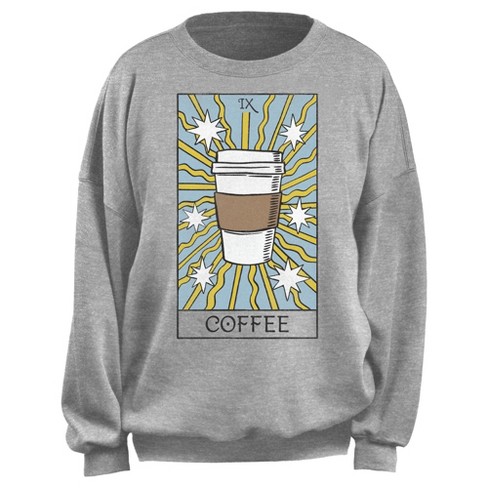 Target coffee sweatshirt clearance