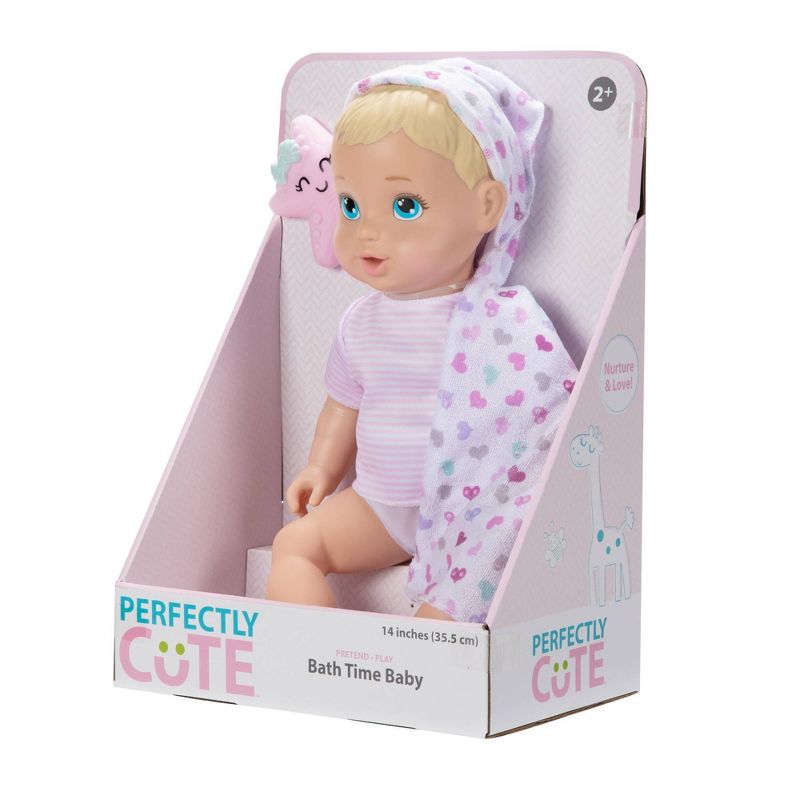 Perfectly Cute Bathtime Baby Doll - Blonde Hair, 5 of 8