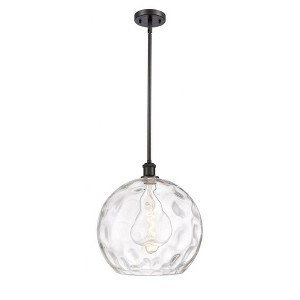 Athens Water Glass - 1 Light Pendant In Industrial Style-14.88 Inches Tall and 13.75 Inches Wide - 1 of 1
