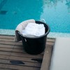 Life Story Open Storage Bucket, Round Plastic Container with Rope Handles, 17 Gallon, Black, 2 Pack - 2 of 4