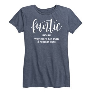 Women's - Instant Message - Funtie Short Sleeve Graphic T-Shirt - 1 of 4
