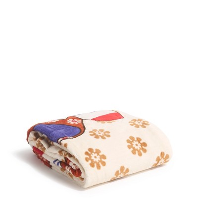 Vera Bradley Women's Outlet Fleece Essential Throw Blanket