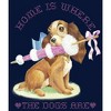 Boy's Lady and the Tramp Home is Where the Dogs Are T-Shirt - image 2 of 4