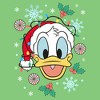 Girls Mickey & Friends Donald Duck Snowflakes and Hollies T Shirt - 2 of 4